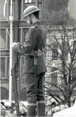 Soldats au Memoral de la Guerre