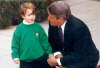 Brian Mulroney et son fils Nicolas, mai 1989 